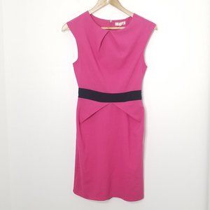 Emamoda | Pink Sheath Dress Small Sleeveless Mini